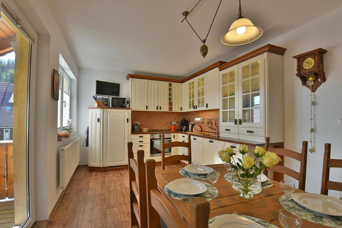 Ferienhaus Chalet Zur Werraquelle ماسيربيرغ المظهر الخارجي الصورة